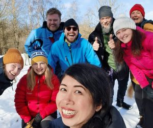 group-hike-winter